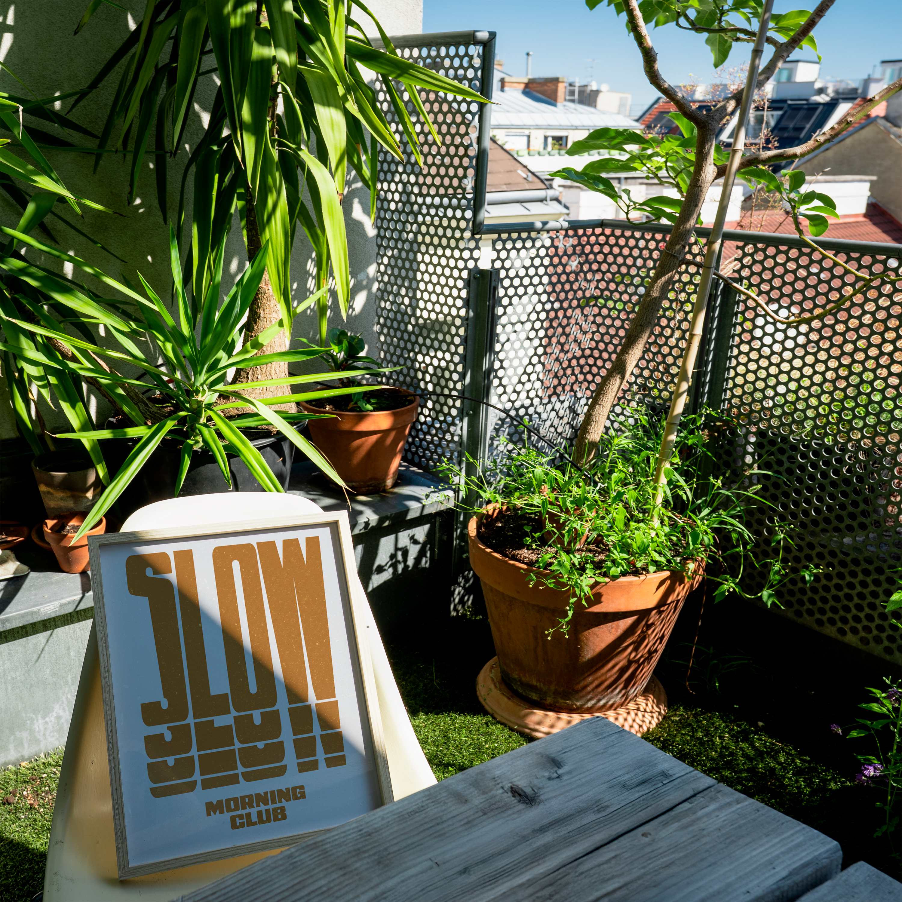 Print Slow Morning Club