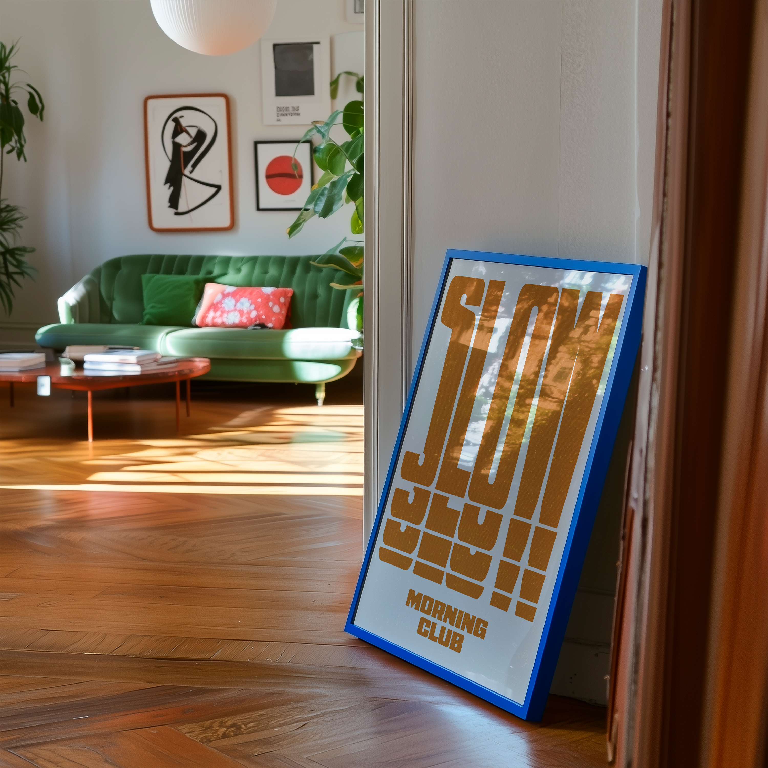 Print Slow Morning Club