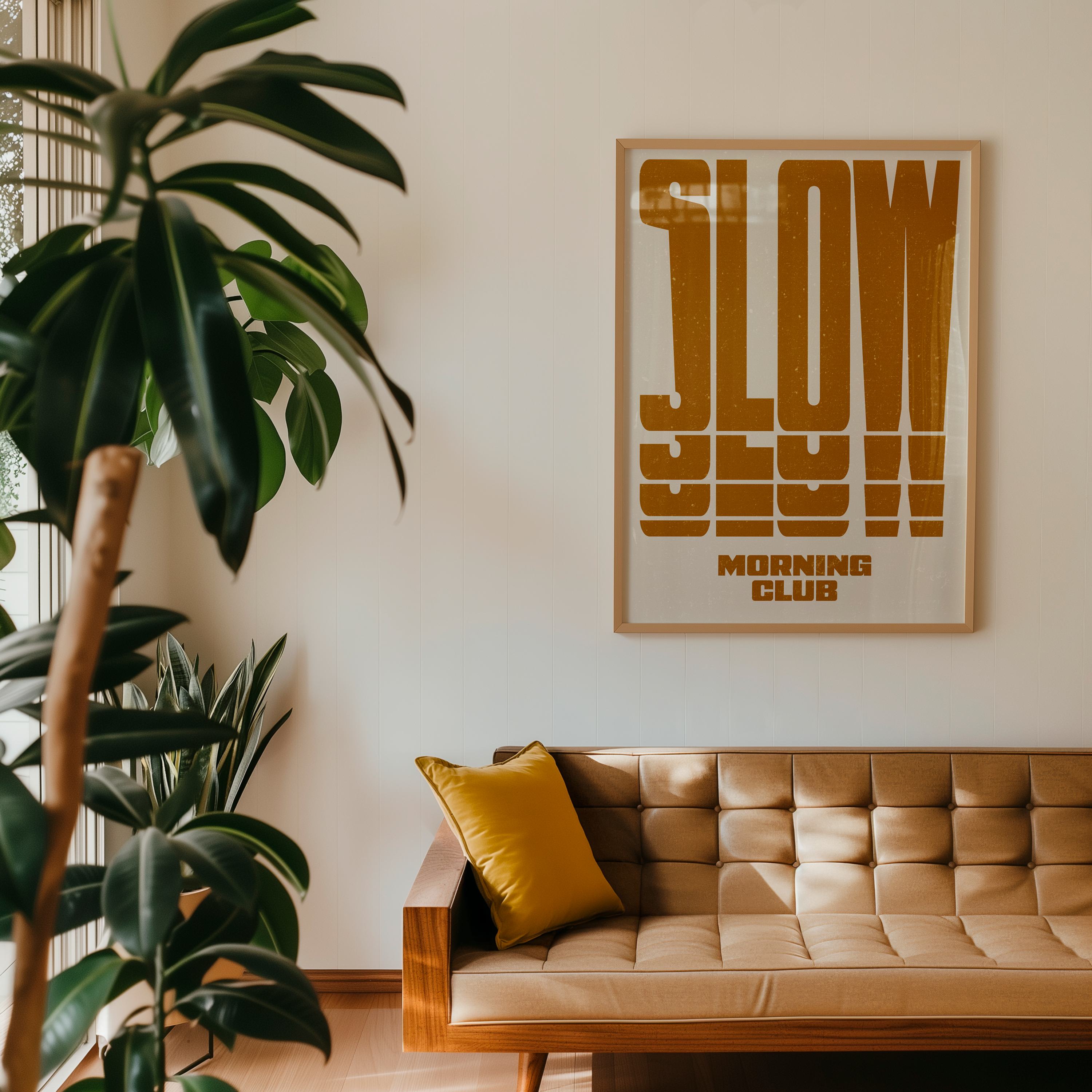 Print Slow Morning Club