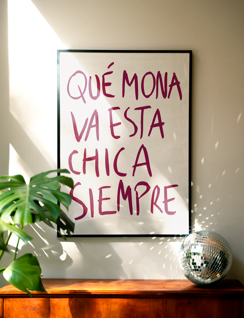 Print ANHQV Qué mona va esta chica siempre